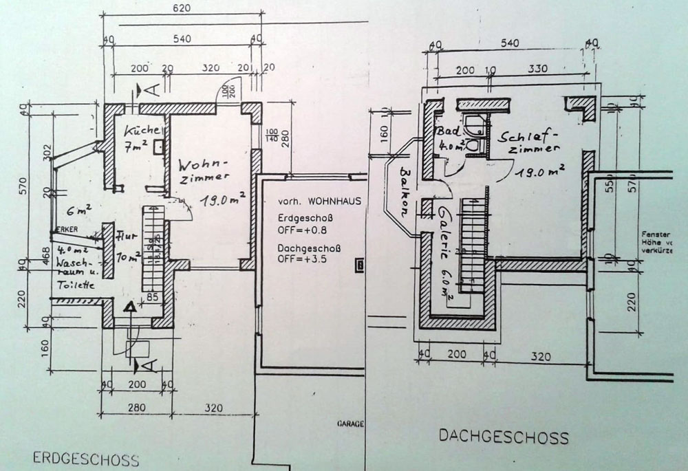 Ferienhaus Andrea Grundriss